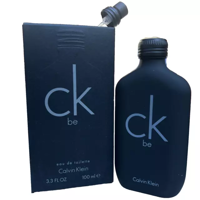 Ck Be by Calvin Klein 3.4 oz EDT Cologne for Men Perfume Women Unisex New In Box