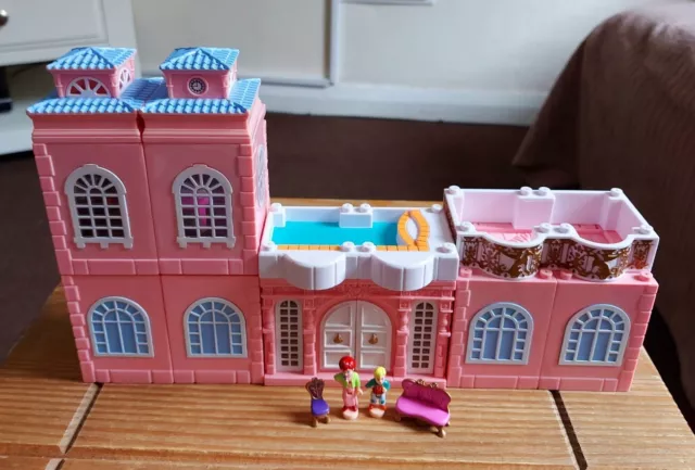 VINTAGE POLLY POCKET Dream builder s Delux Mansion 1999 24.99