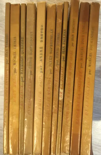 Collection Métamorphoses / NRF Gallimard / Lot de 11 volumes EO