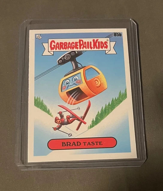 2021 Topps Garbage Pail Kids Go On Vacation Brad Taste 85b GPK sticker