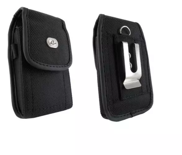 Pouch Belt Holster with Clip for Samsung Galaxy Note Edge N915 (Fits w UAG Case)