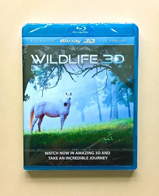 Wildlife 3D Bluray  -  GENUINE UK BLURAY, BRAND NEW & FACTORY SEALED