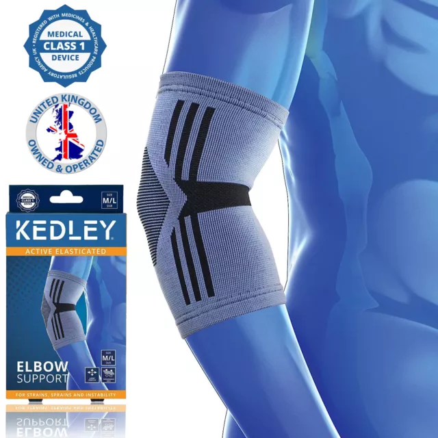 KEDLEY Elbow Support Sleeve Premium Compression Band Tennis Golf  Arthritis Pain