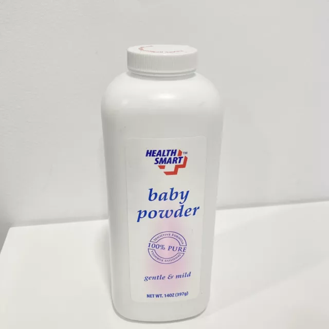 Health Smart Baby Powder Talc 14oz Sealed