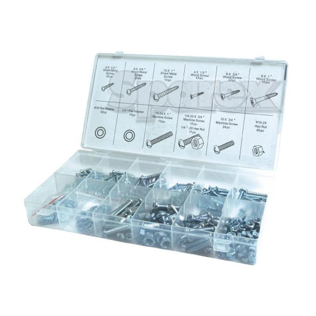 S.29887 Bolt and Setscrew Assortment (Din ) 347 pcs. Compak