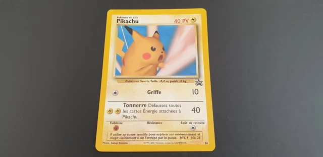 PIKACHU SNAP 40PV Promo 26 - Carte Pokemon EUR 149,99 - PicClick FR