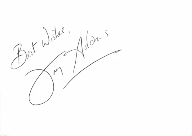 Tony Adams - Schauspieler - original Autogramm -  - ca. 10x15cm - Autogrammkarte
