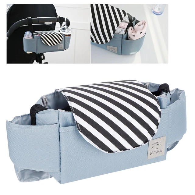 Baby Stroller Hanging Bag Organizer Universal Cup Holder Storage Bag Stroller HG