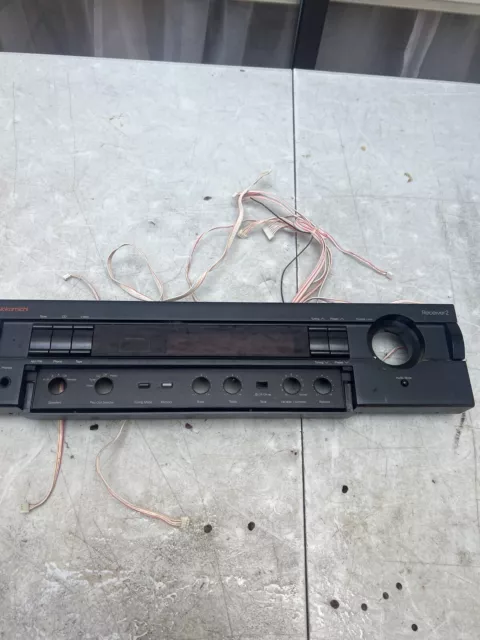 Nakamichi  Receiver 2 front panel face for parts