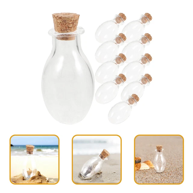 10 Stücke Probe Flasche Probe Display Drift Flasche Glas Zarte DIY Flasche mit