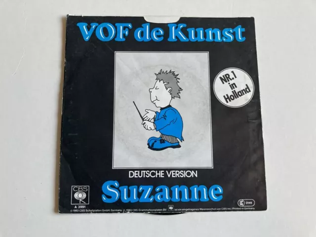VOF de Kunst Suzanne CBS Records Vinyl Single Schallplatte