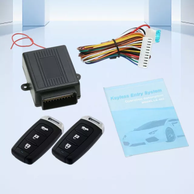 12V Car Door Lock Flashing Light Indication Auto Remote Central Kit Universal