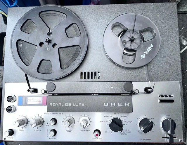 MAGNETOPHONE ENREGISTREUR LECTEUR A BANDE REVOX B 77 VINTAGE TAPE