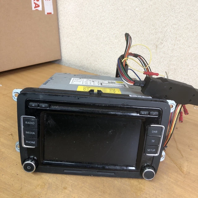 VW TIGUAN (20082016) Dab Radio/Cd Player Head Unit 3C8035195G No Code