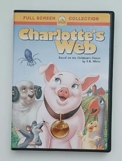 CHARLOTTES WEB (DVD, 2001, Full Screen Version) $3.00 - PicClick