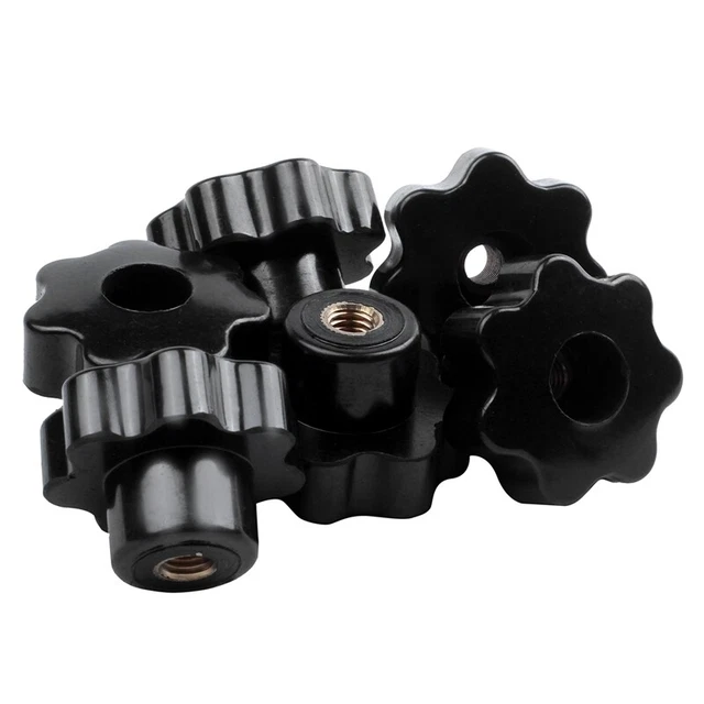 Machinery Ecrous Moletés De Serrage Lame Poignée M8 Filetage 6Pcs T7C6C6