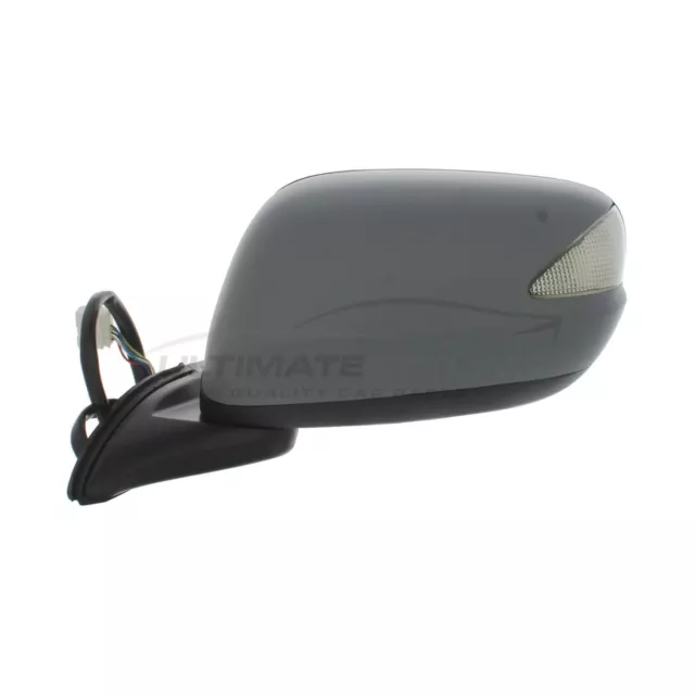 For Honda Jazz 2008-2016 Door Wing Mirror Electric Primed Passenger Side Left