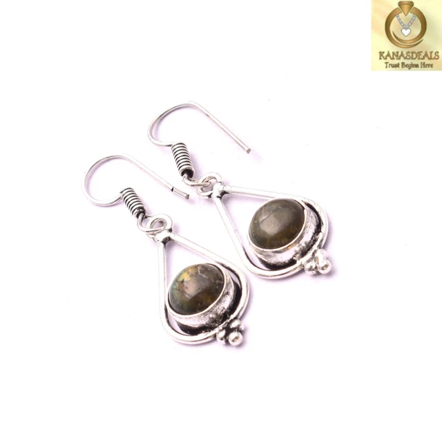 Labradorite Plated Earring Jewellery Iconic 19 Gm Value-Priced @1.99-63797