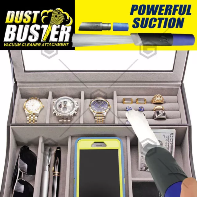 Dust Clean Brush Cleaner Dirt Remover Universal Vacuum Attachment Brush Head 3