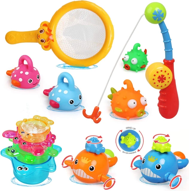 Giochi Bagnetto Neonato,12 Pezzi Giochi Bagnetto Neonato Vasca Da Bagno Giocatto