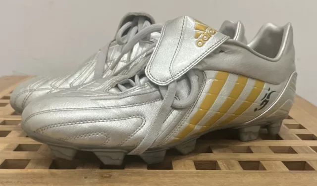 DAVID BECKHAM 2004 adidas predator pulse Dragon football boots Silver Size 8 140.00 PicClick UK