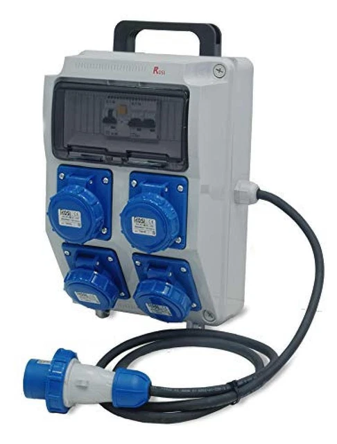 Rosi 2240-E Quadri di Distribuzione Secondario, 220 V, Grigio/Blu - NUOVO