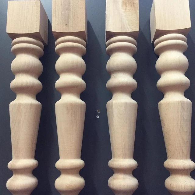 Wooden lathe legs, Table legs, Wooden legs, Coffe table legs, Legs, Custom woode