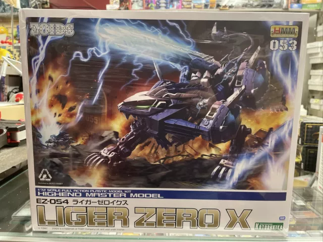 Kotobukiya HMM ZOIDS EZ-054 Liger Zero X 1/72 scale Plastic Model Kit  Quickship