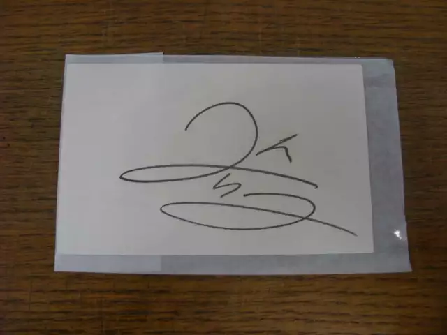 circa 2000's Motor Racing Autograph: Young, Alex - Malaysian Racing Driver [Hand