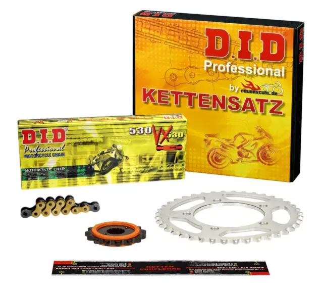 DID SILENT Kettensatz GOLD Honda CBR 1000 RR Fireblade (SC57) 04-05 verstärkt