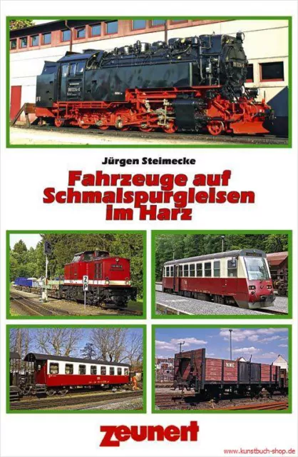 Fachbuch Fahrzeuge auf Schmalspurgleisen im Harz, tolle Übersicht, informativ