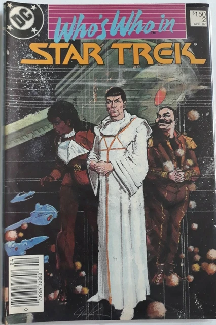 dc comics whos who in star trek #2 apr 1987 (W)