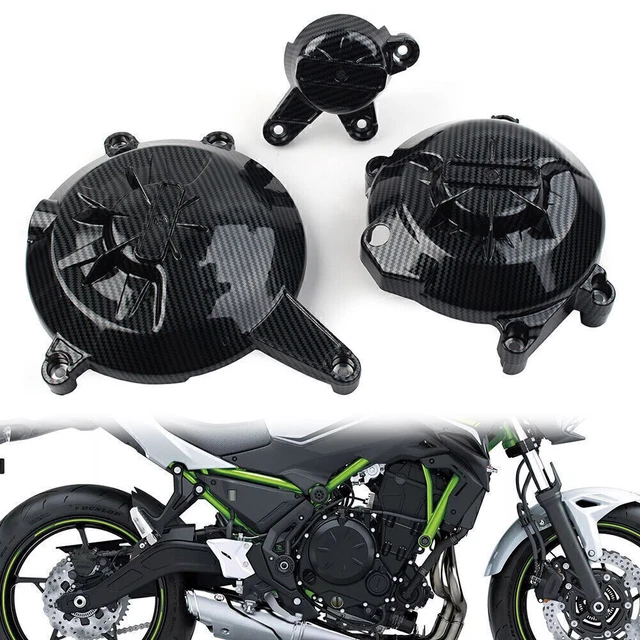 Cambio Protezione Crash Alloggiamento Manovella Copertura Cursore per Kawasaki-Z650 2017-20