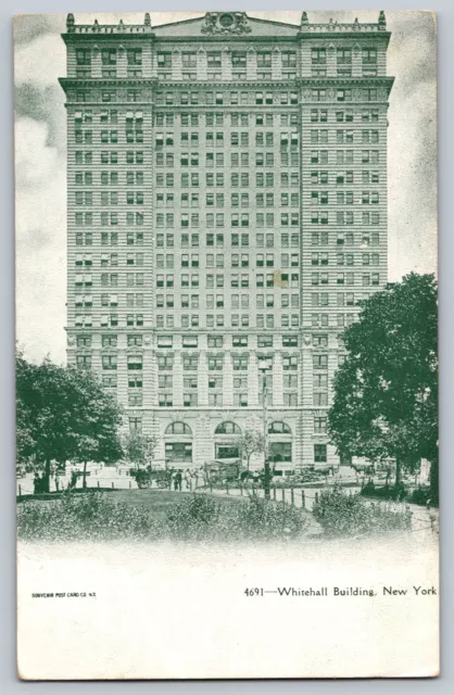 Whitehall Building   New York City Postcard