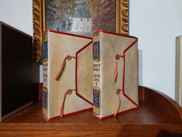 LEGENDA AUREA Bibliophile Luxusausgabe 1917 PERGAMENT KOPERT HANDEINBAND Unikat