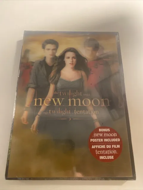 The Twilight Saga: New Moon (DVD, 2010, 2-Disc Set) New, Sealed, FREE SHIPPING
