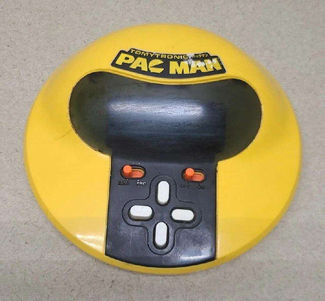 VTG 1981 TOMYTRONIC Pac Man Electronic Handheld Tomy Video Game WORKS