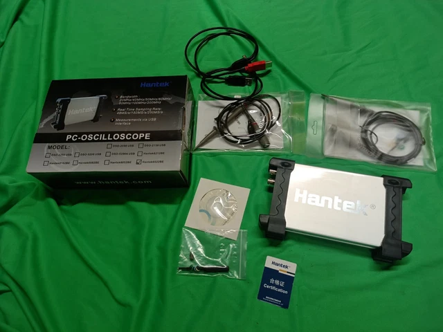 USB Oszilloskop Hantek 6022BE 20MHz 48MS/s 2CH USB Oszilloskop Hantek 6022BE 20MHz 48MS/s 2CH
