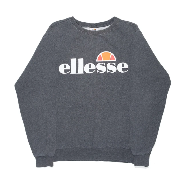 ELLESSE Felpa sportiva donna grigio S