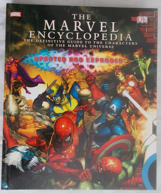 MARVEL ENCYCLOPEDIA-DEFINITIVE GUIDE To The Characters In The Marvel Universe!! £4.99 - PicClick UK