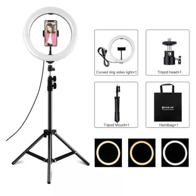 Luce Per Selfie, Lampada Led, Anello Con Un Diametro Da 26cm Per Selfie E Social