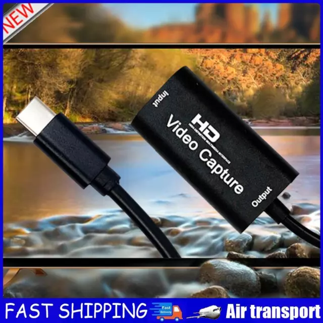 4K 1080P Video Capture Card HDMI-compatible USB 2.0 for Live Streaming Broadcast