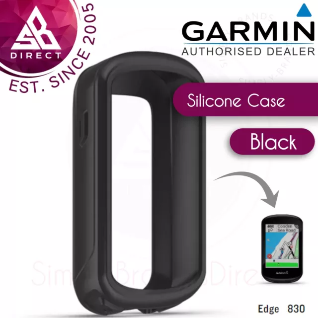 Garmin Silicone Protective Case│For Edge 830 - Bundle GPS Bike Computer│Black