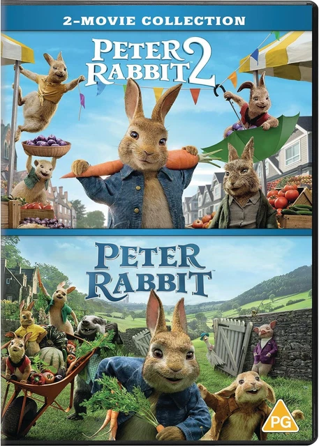 PETER RABBIT 1 and 2 2 Disc DVD £7.09 - PicClick UK