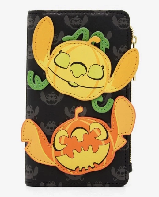 LOUNGEFLY DISNEY LILO & Stitch Angel JackOLantern GlowinTheDark