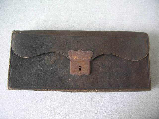 Soufflets En Cuir Trapézoïdal Pour Coucou Ancien, 14 Cm, Sortie Arrière, Neufs