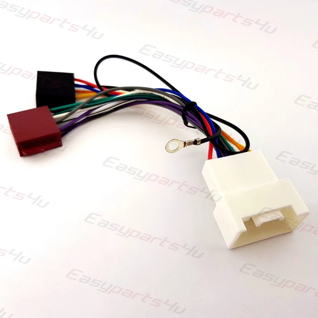 ISO RADIO WIRING harness adapter lead loom fits Mitsubishi Lancer
