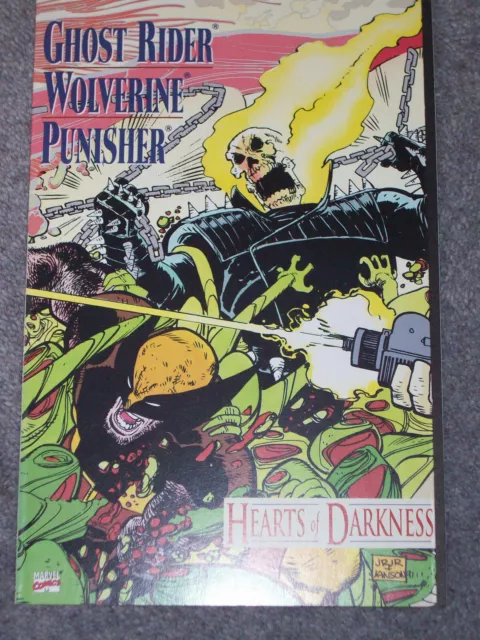 Ghost Rider/Punisher/Wolverine Hearts Of Darkness - Marvel Comics - Tpb