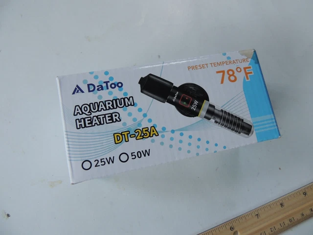 Mini Aquarium Heater 25W Small Fish Tank Heater 25 Watt