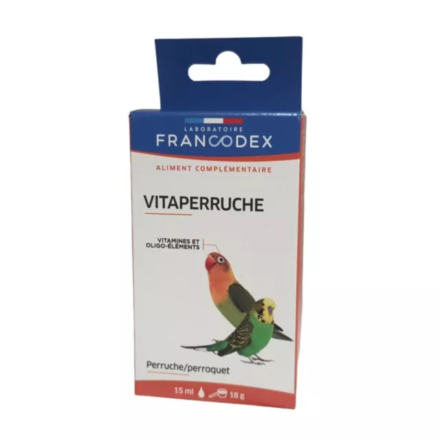 Vitaperruche aliment complémentaire pour oiseaux de cage et de volière